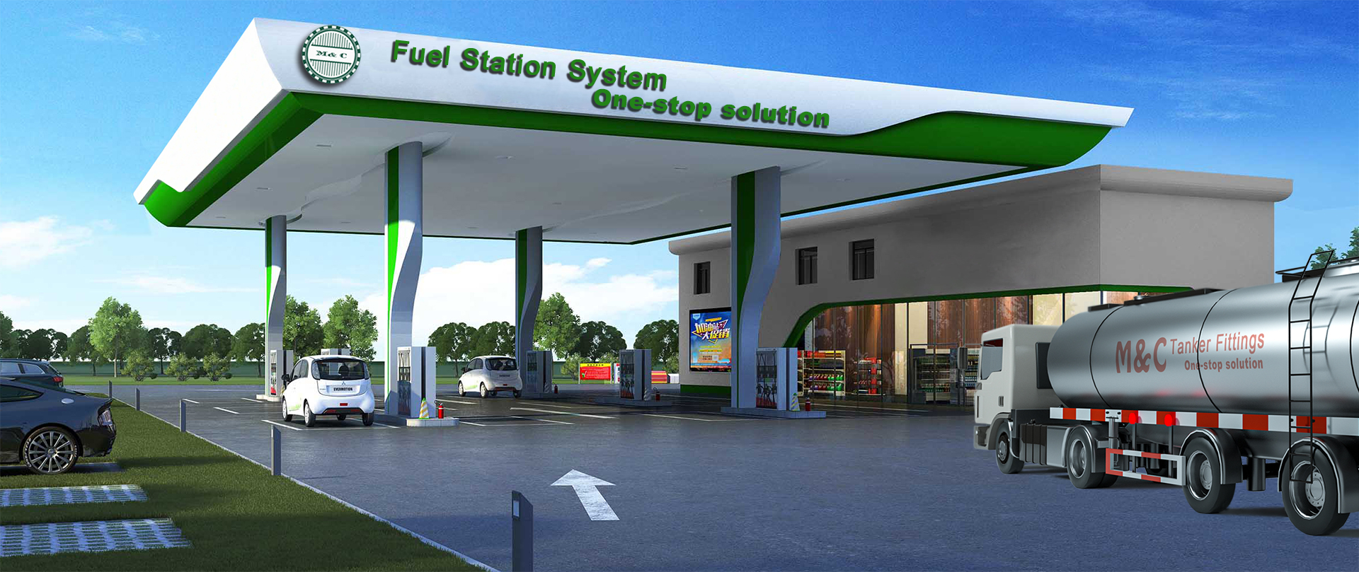 Gas station system related products